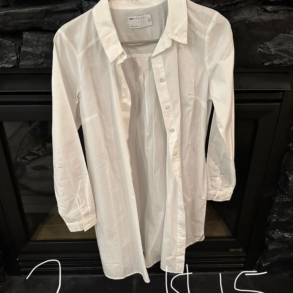 ASOS button up dress